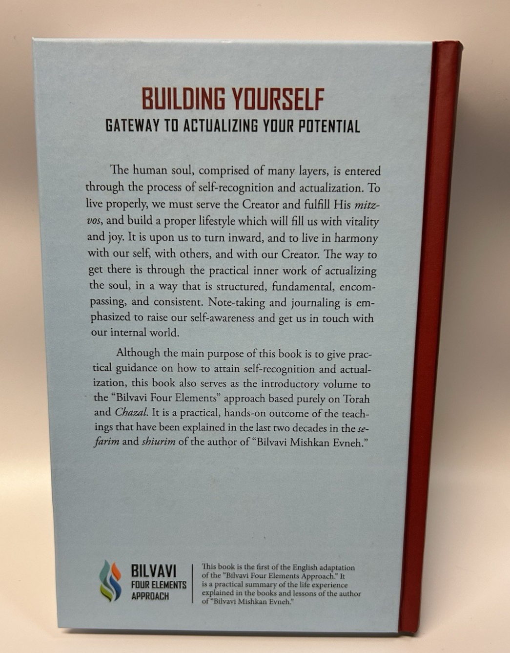 Building Yourself: Gateway to Actualizing Your Potential - Rabbi Itamar Schwartz1